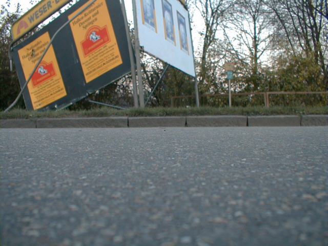 Unfall am Ende der Maastrichter Straße